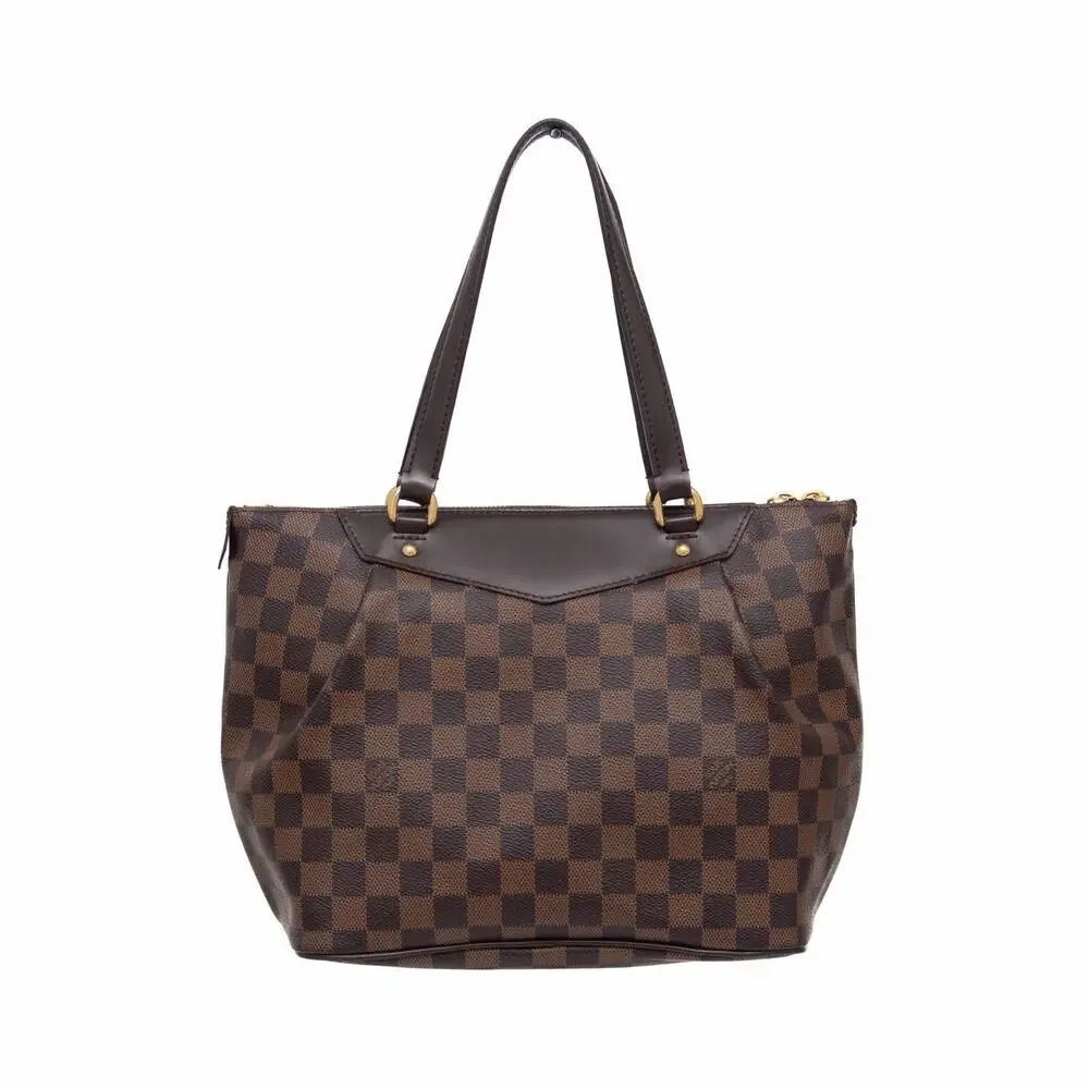 LOUIS VUITTON Westminster PM Damier Ebene Canvas Shoulder Zip Tote Bag N41102